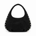 Studded Hobo Shoulder Bag