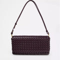 Woven Rectangular Shoulder Bag