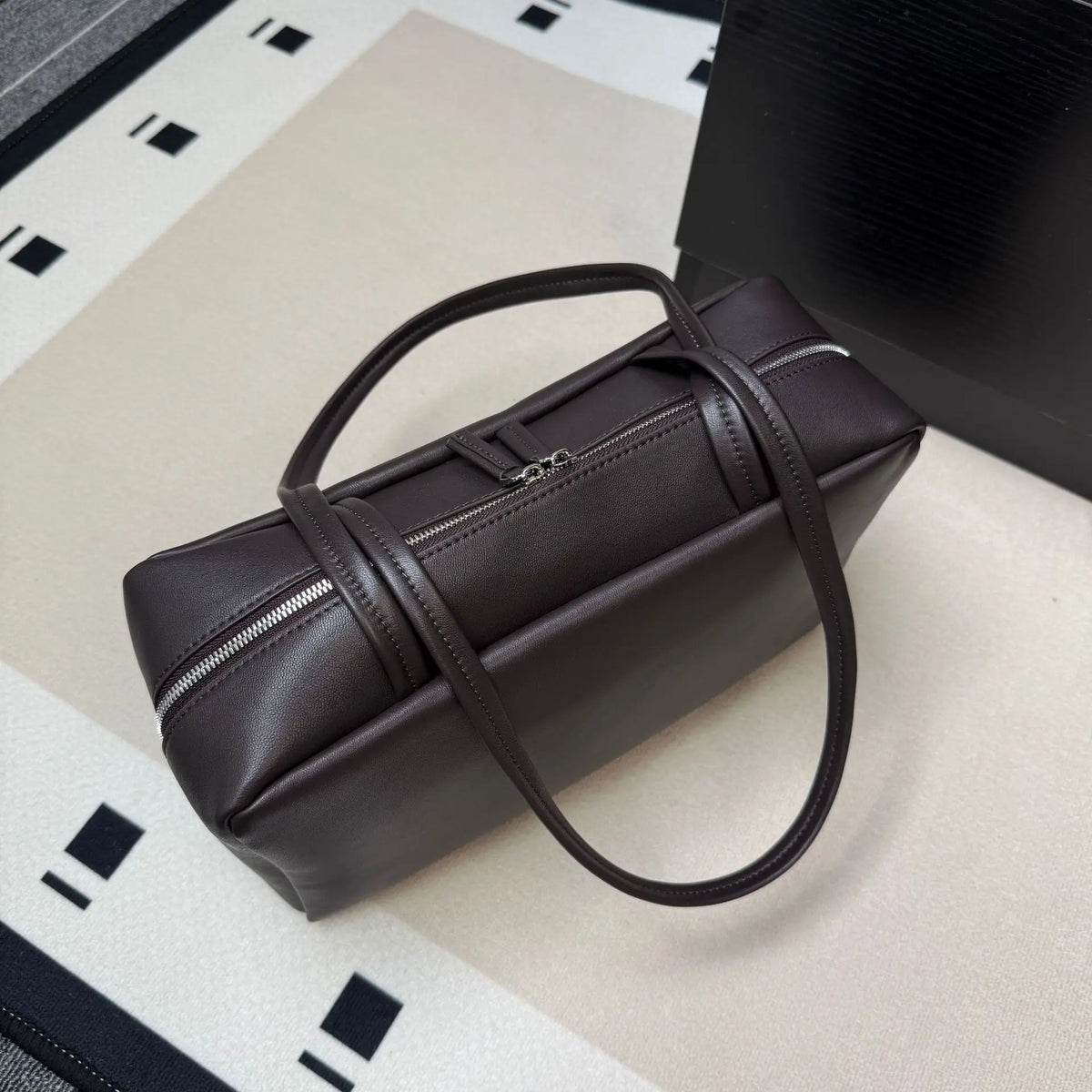 Rectangular Boston Shoulder Bag