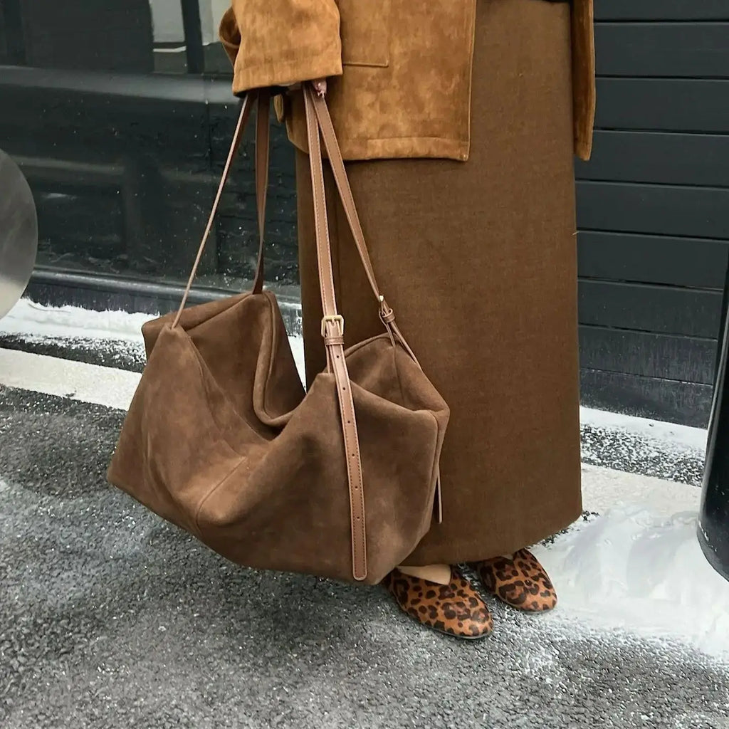 Slouchy Shoulder Tote Bag