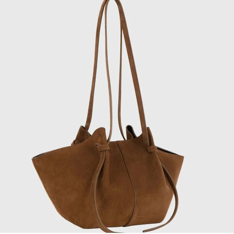 Winged Shoulder Tote Bag