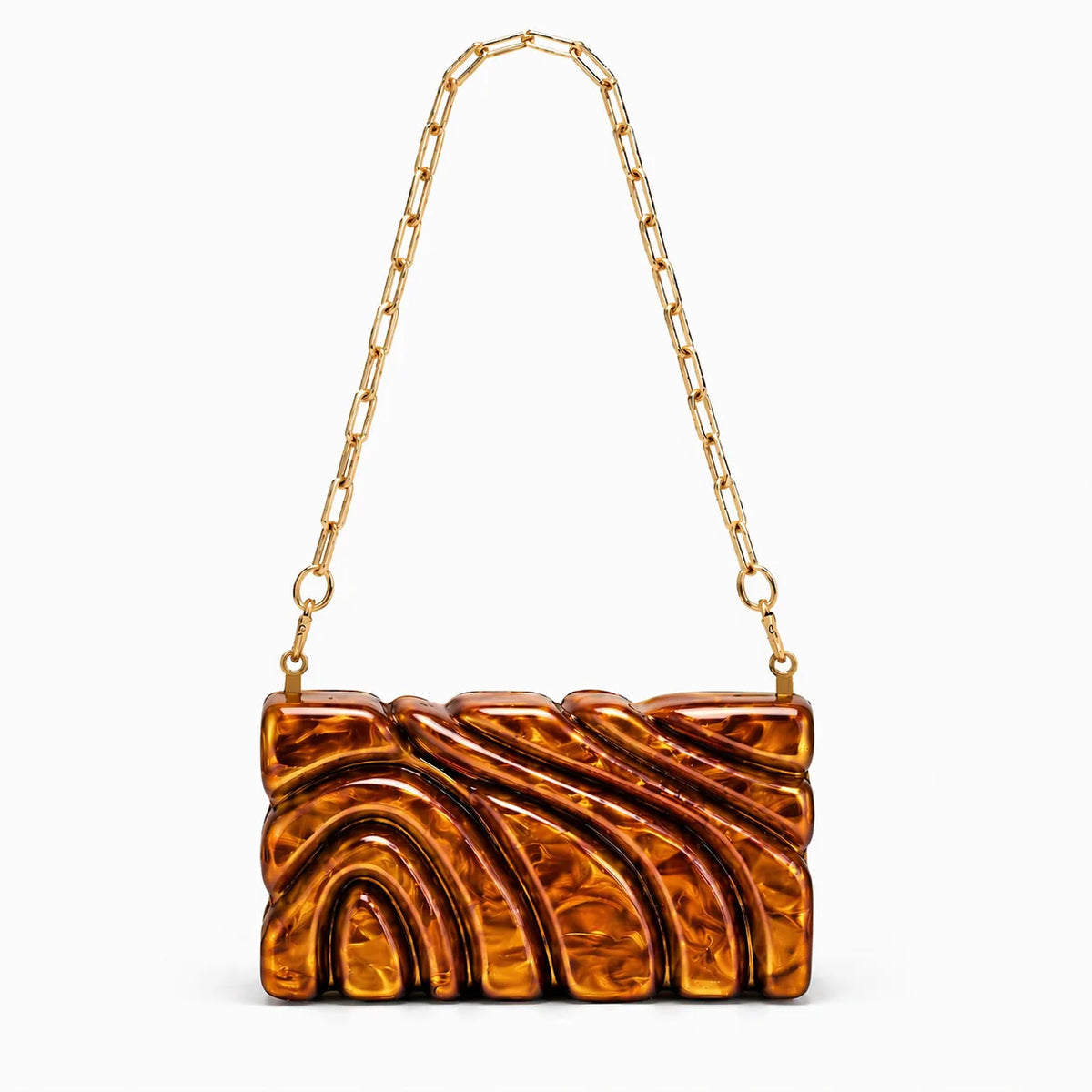 Swirl-Pattern Chain Clutch