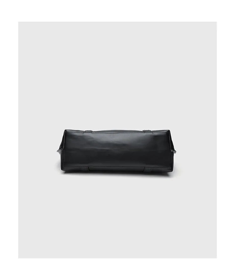 Curved-Panel Tote Bag