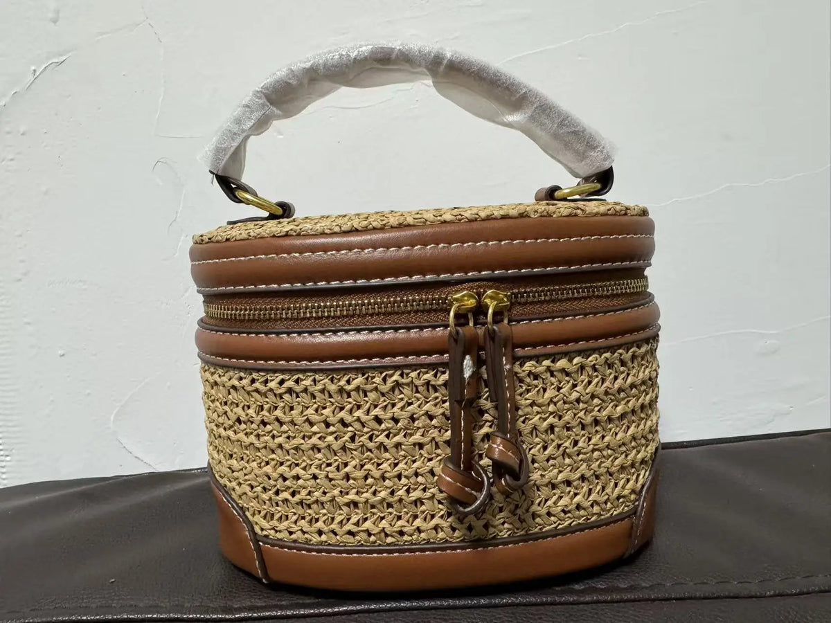 Woven Box Handbag