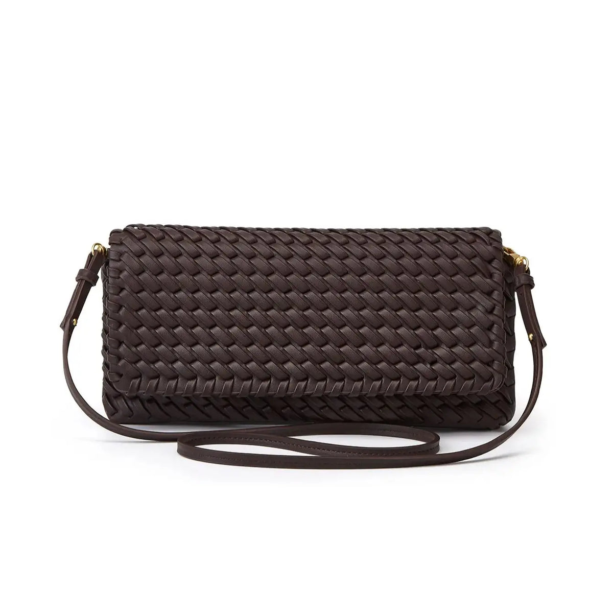 Woven Rectangular Shoulder Bag