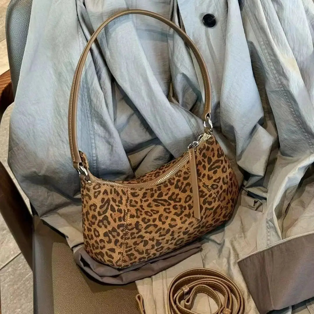 Leopard-Print Shoulder Bag