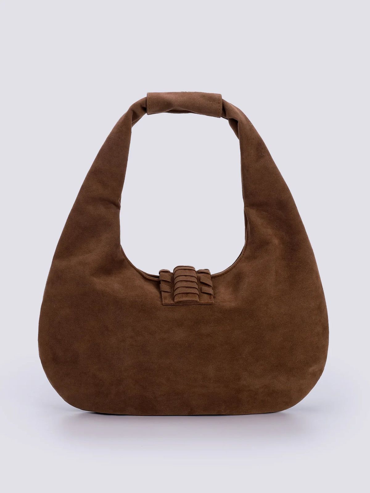 Tassel-Detail Hobo Bag