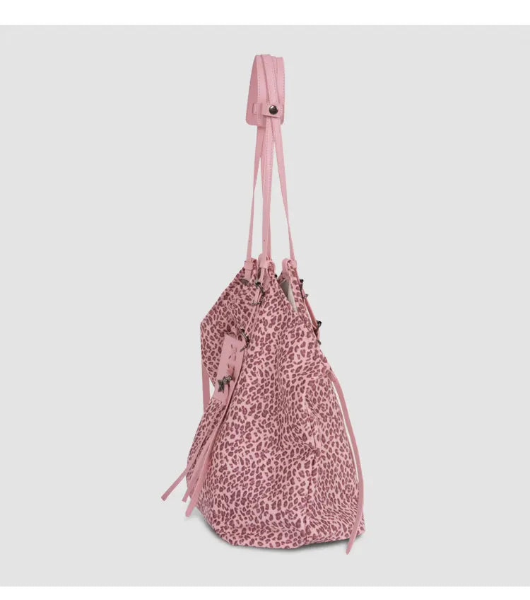 Leopard-Print Shoulder Bag
