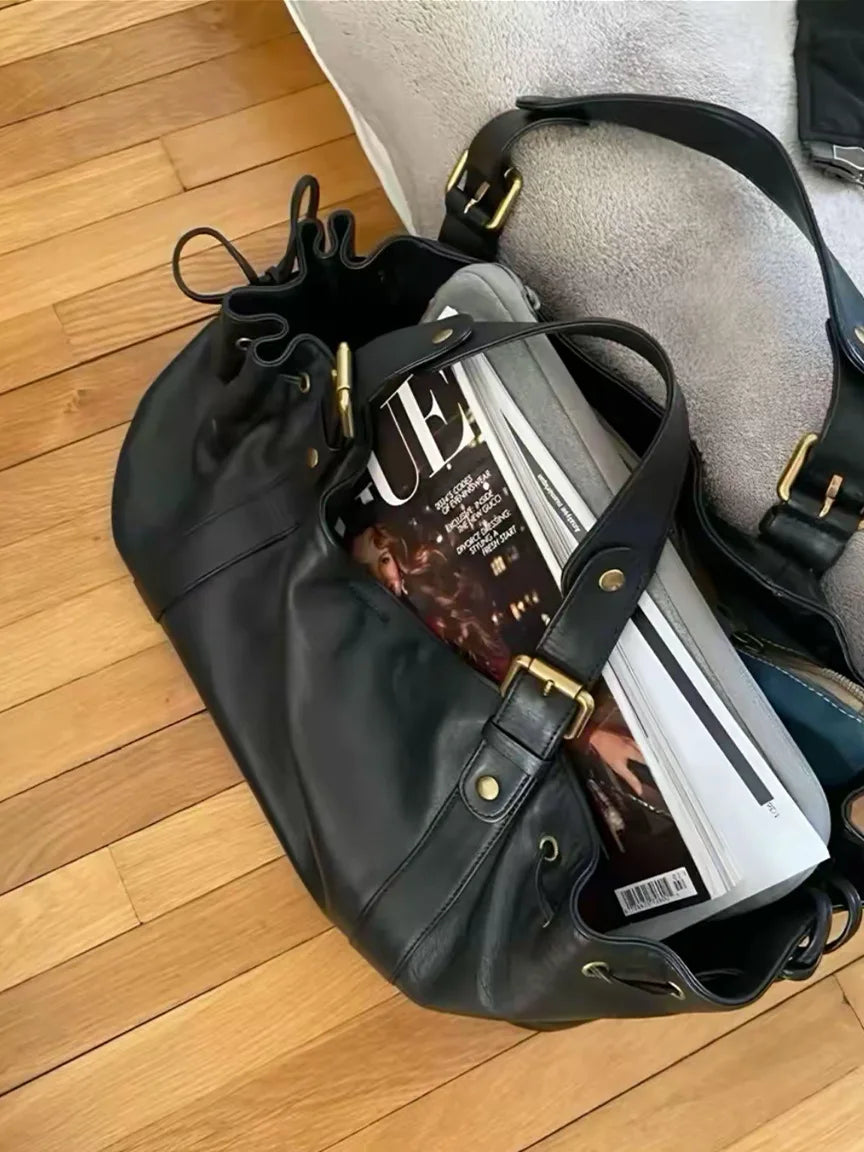 Gathered Shoulder Bag