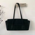 Front-Pocket Shoulder Tote