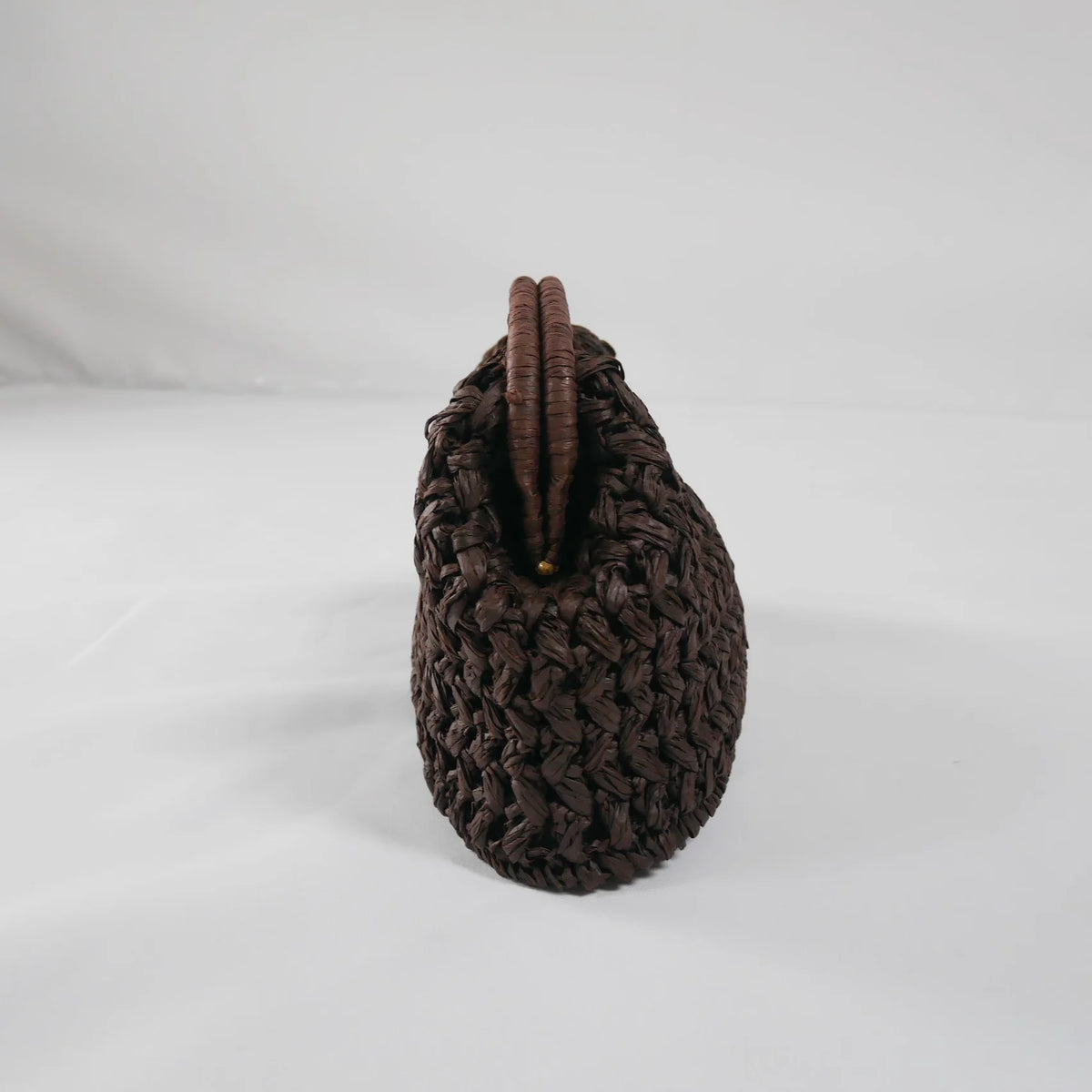 Openwork Woven Handbag