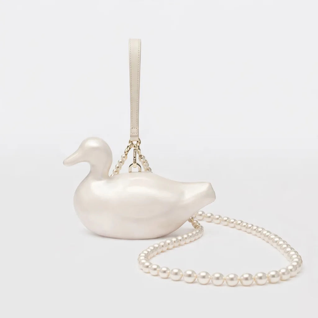 Duck-Shaped Clutch Bag