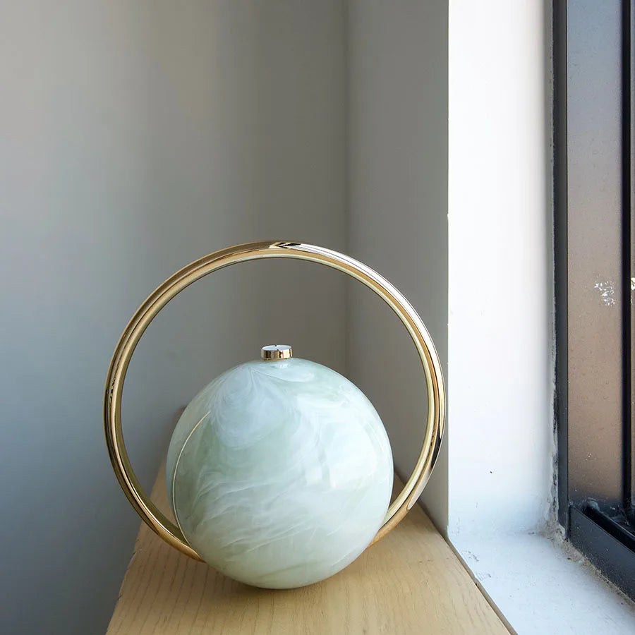 Round Evening Handbag