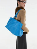 Blue Soft Tote Bag