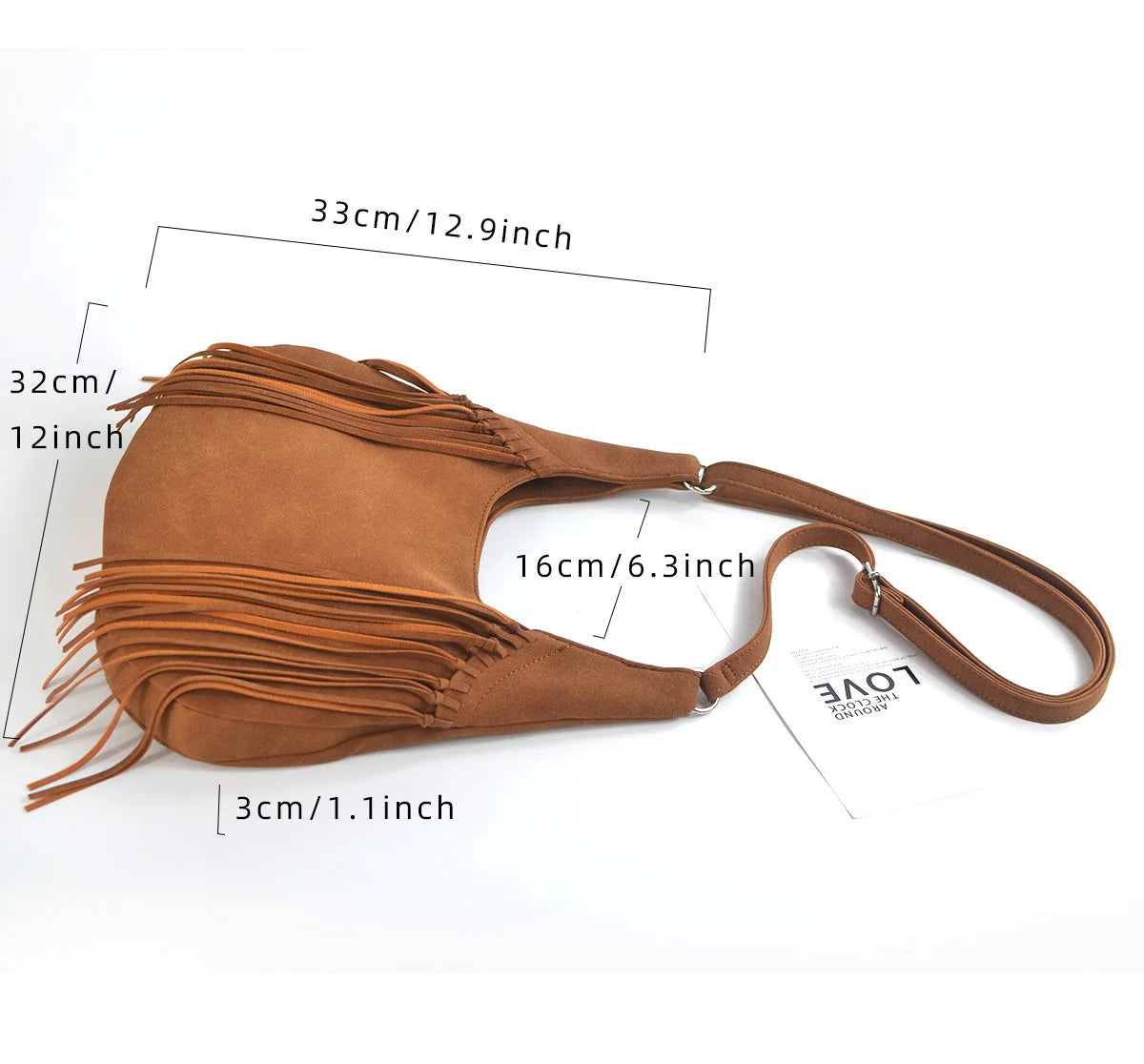 Fringed Shoulder Bag
