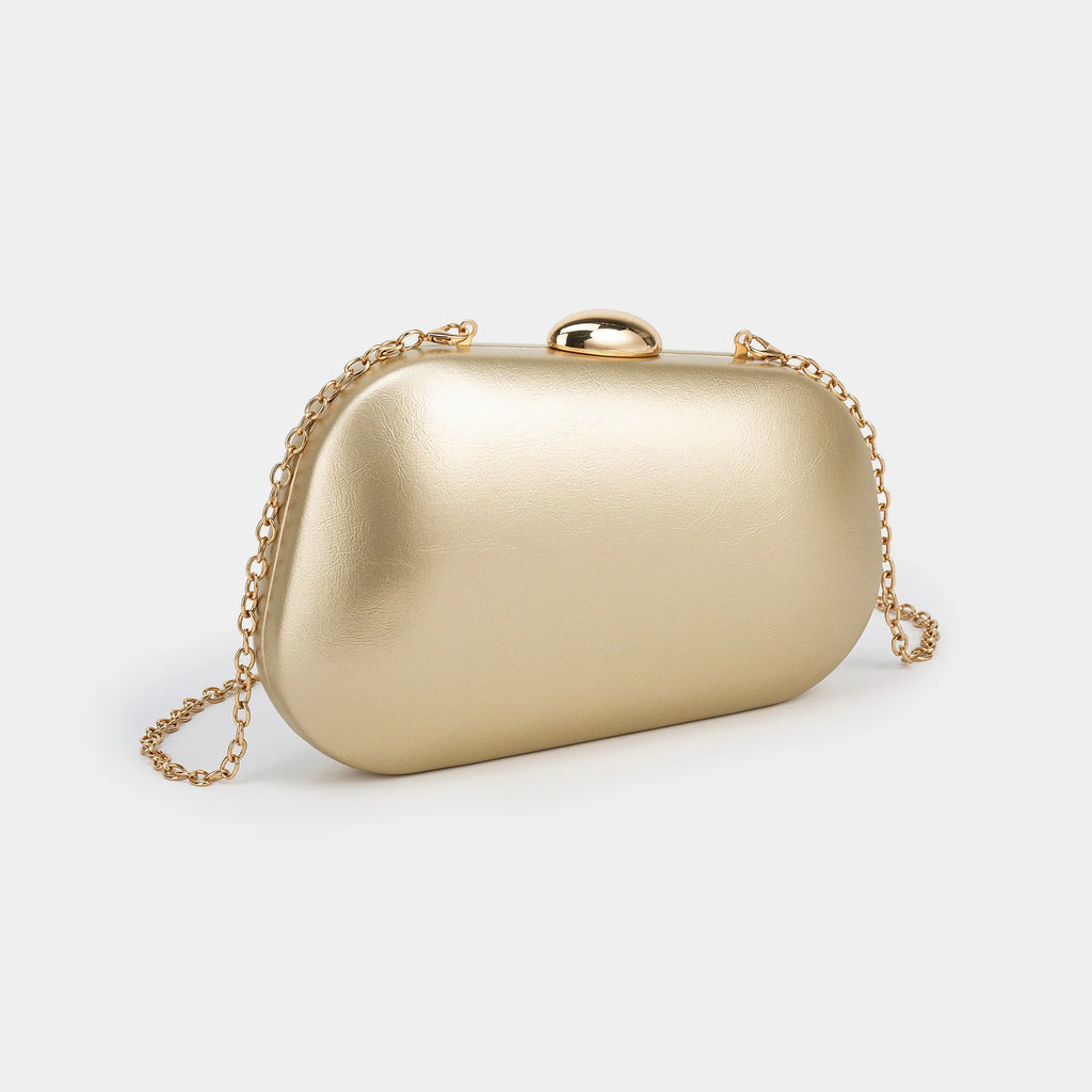 Rounded Box Clutch Bag