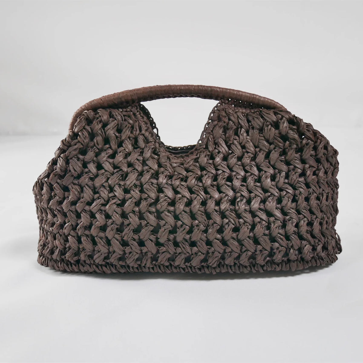 Openwork Woven Handbag