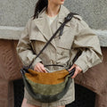 Soft Crescent Shoulder Bag