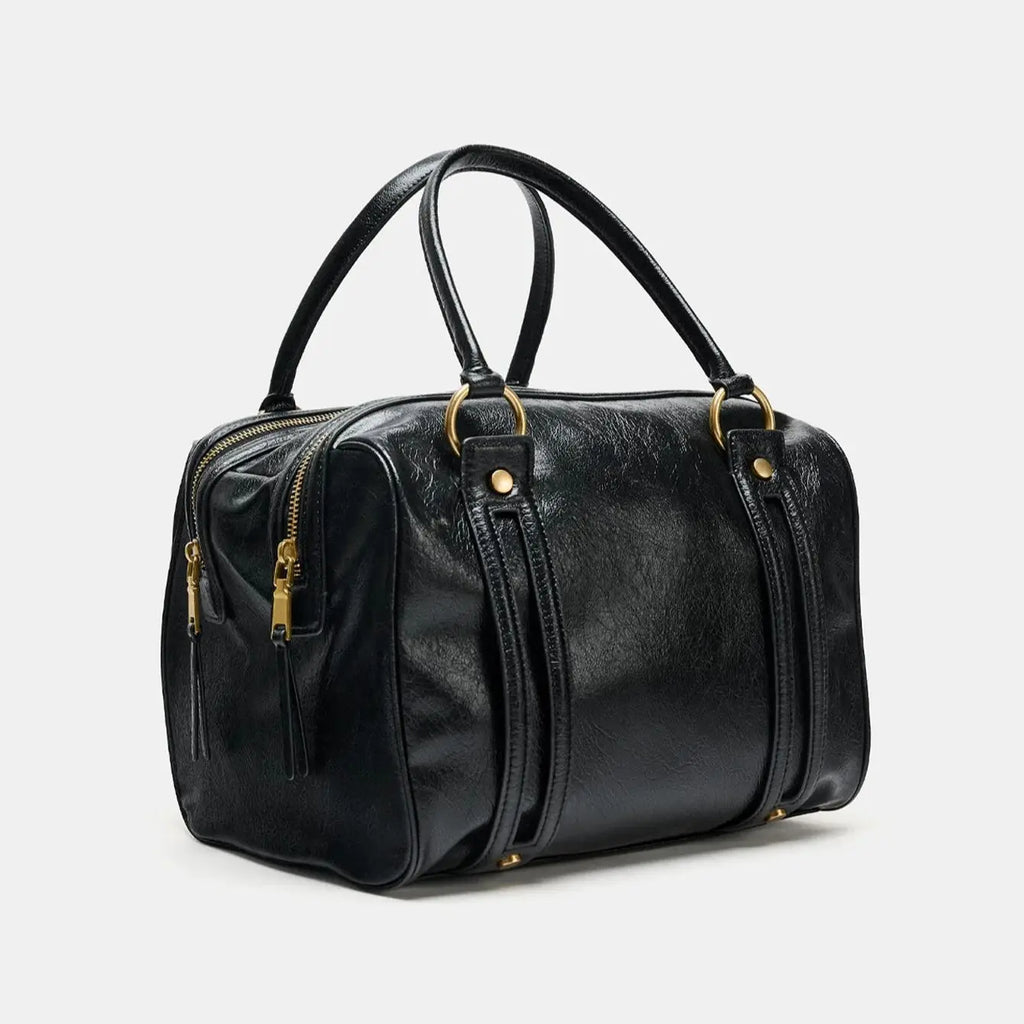 Buckled Shoulder Bag