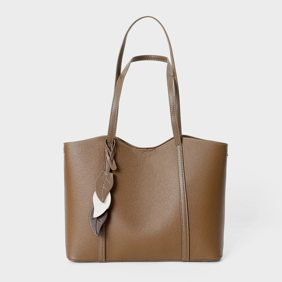 Structured Shoulder Tote Bag