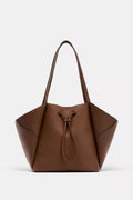 Loop Detail Shoulder Tote
