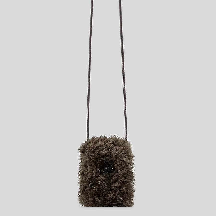 Plush Crossbody Bag