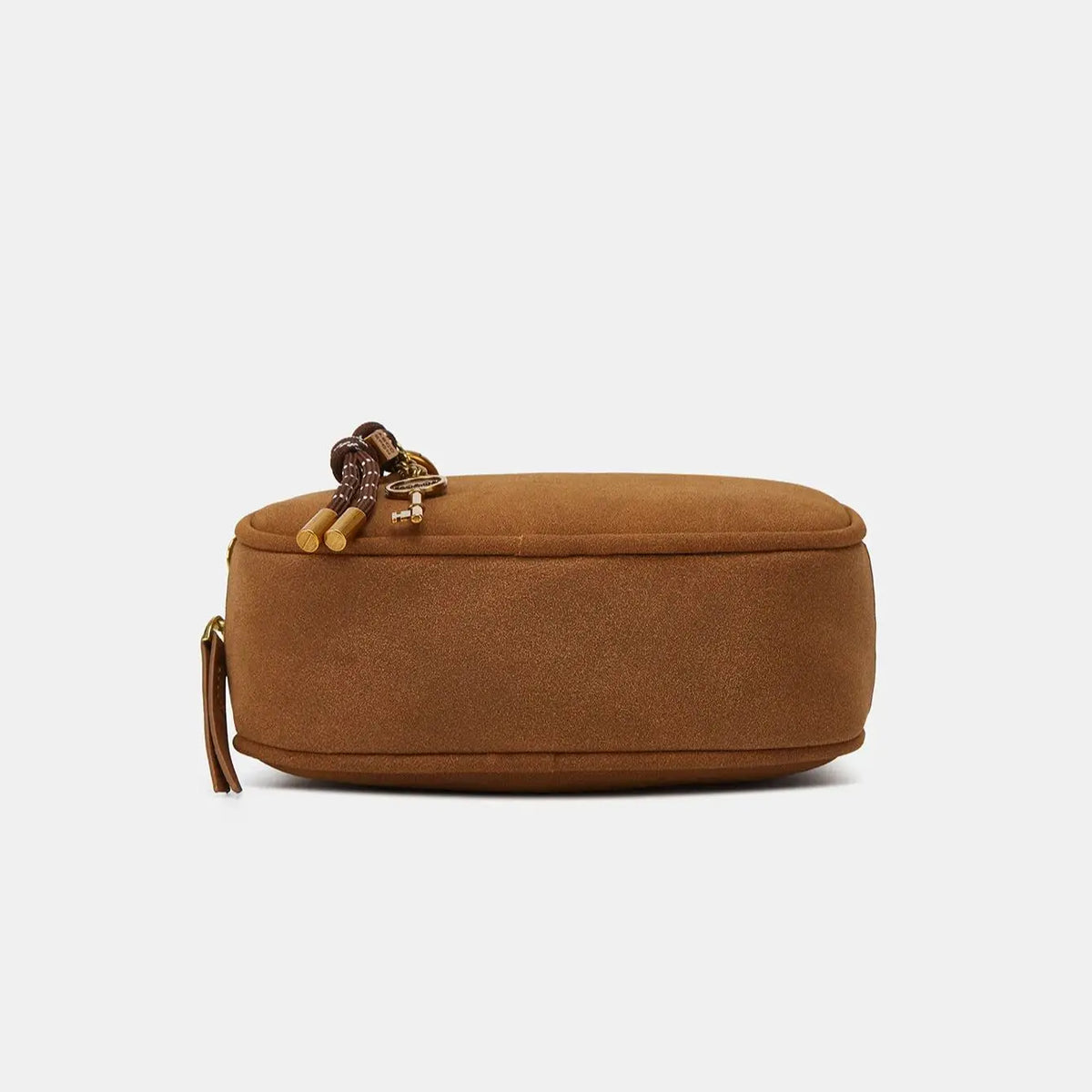 Rounded Top-Handle Crossbody Bag