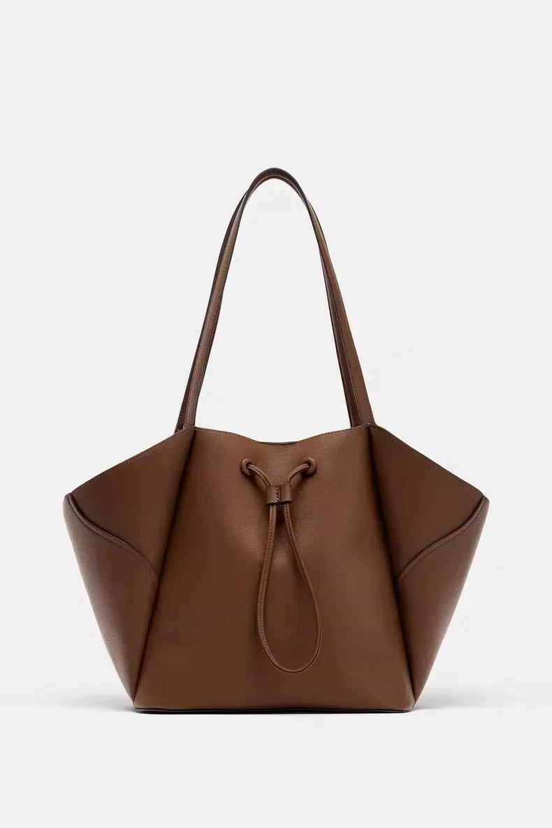 Loop Detail Shoulder Tote