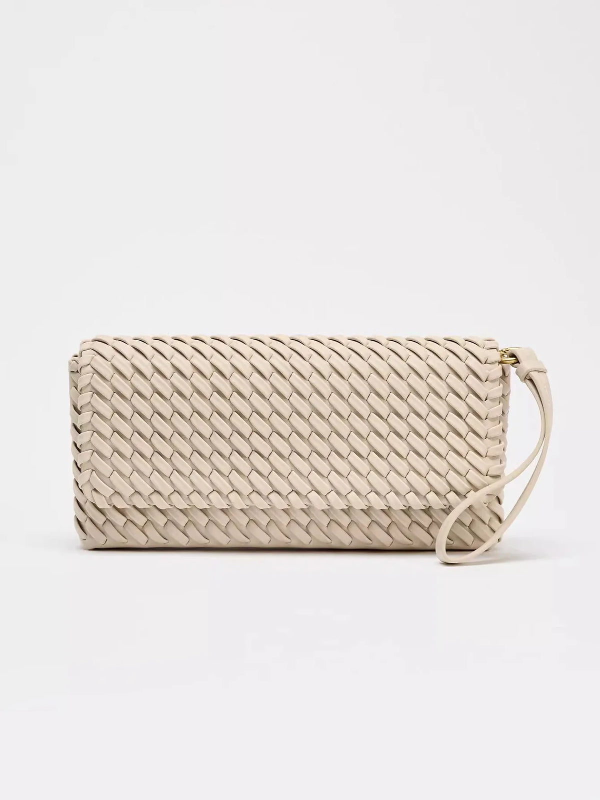 Woven Rectangular Shoulder Bag