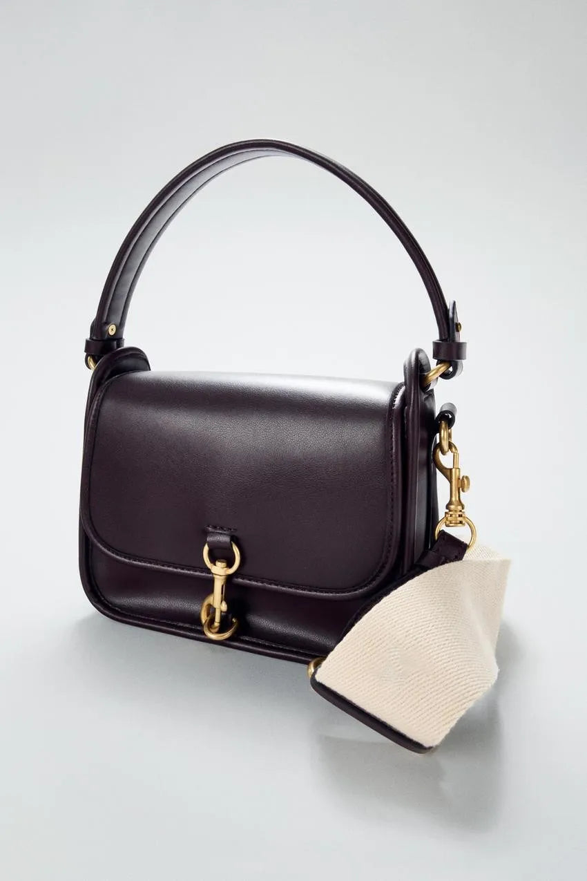 Flap Top-Handle Bag
