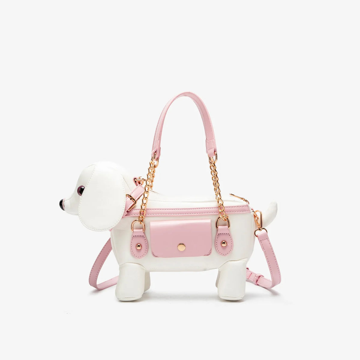 Dog-Shaped Crossbody Bag