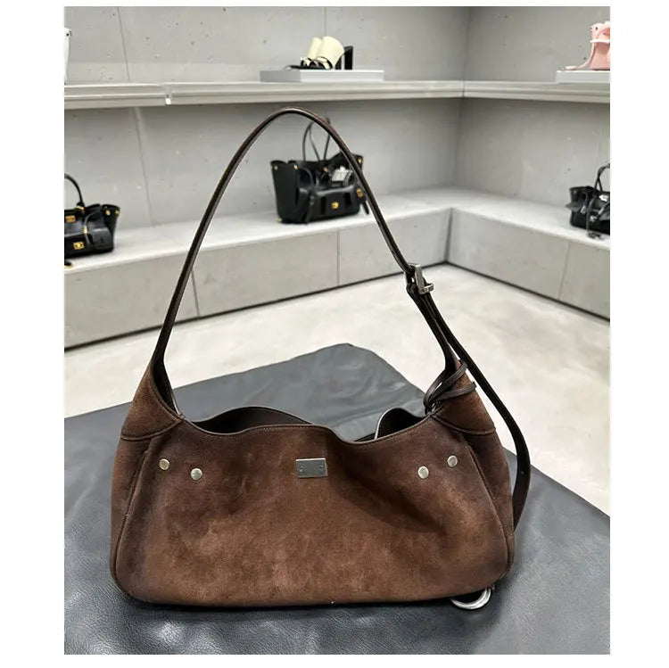 Buckle-Detail Shoulder Bag
