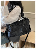Star-Print Shoulder Bag