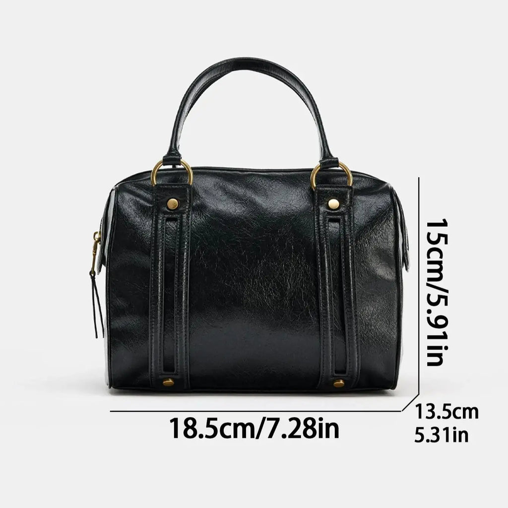 Buckled Shoulder Bag