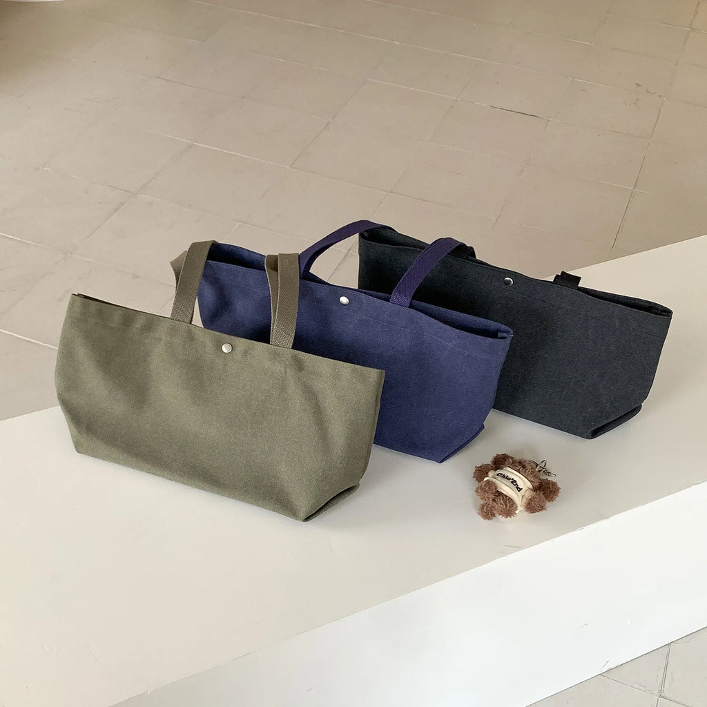 Plain Rectangular Shoulder Tote