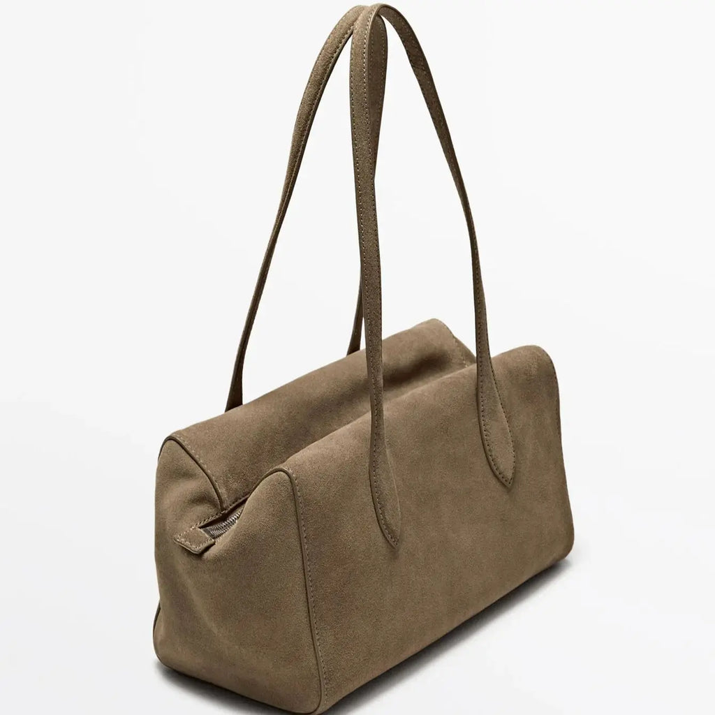 Curved Top Bowling Handbag
