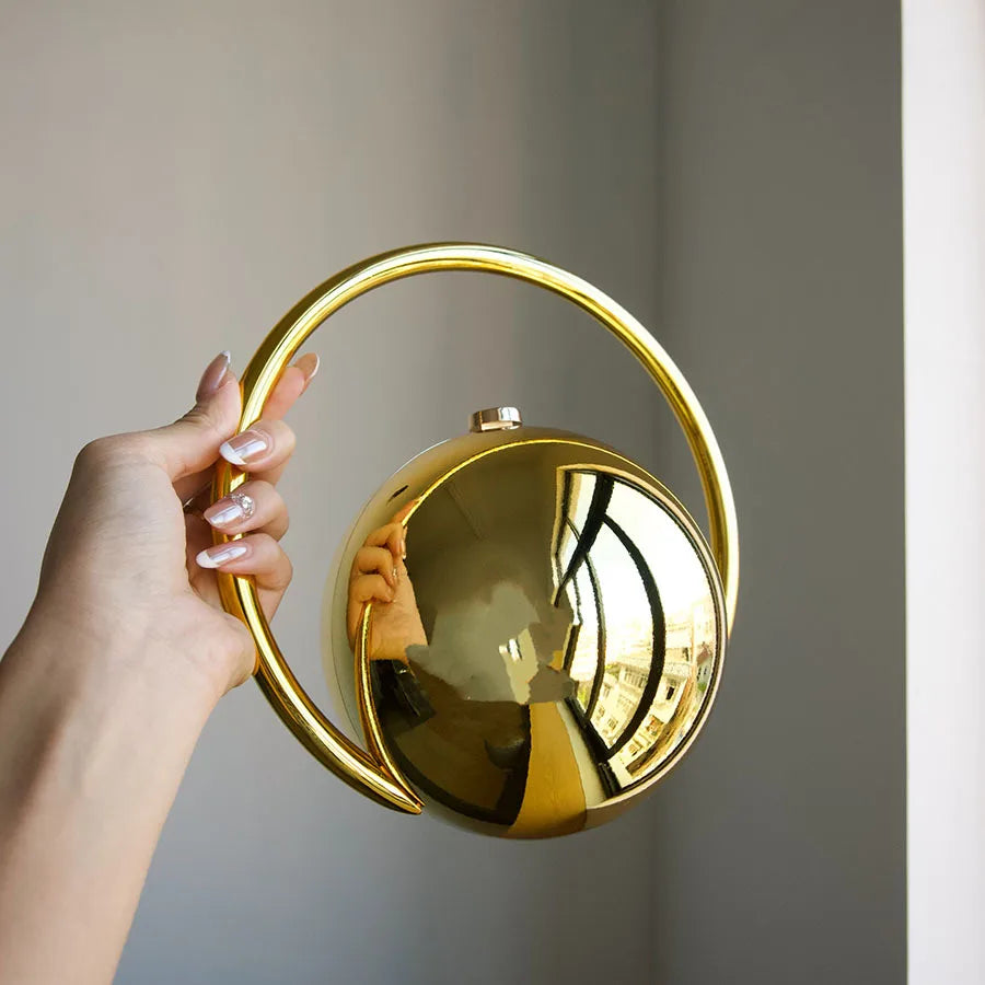 Round Evening Handbag