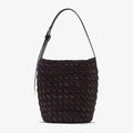 Textured Bucket Shoulder Bag