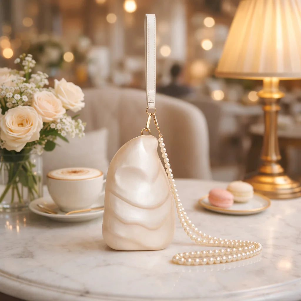 Sculpted Shell Shoulder Bag