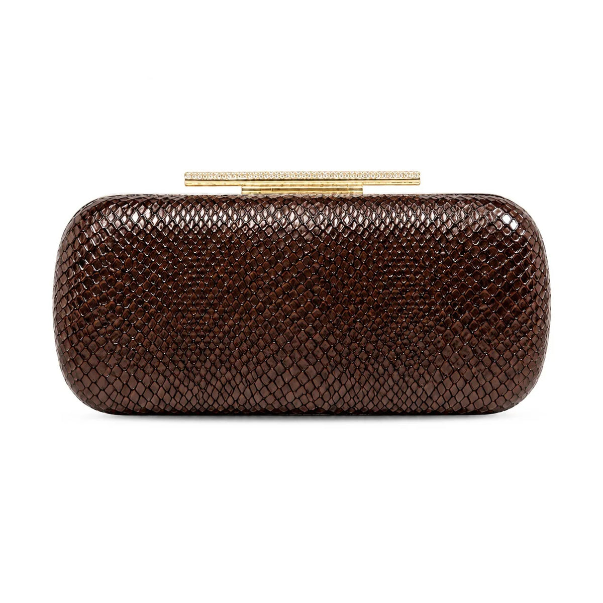 Textured Box Evening Clutch