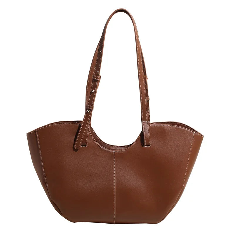 Curved Shoulder Tote Bag