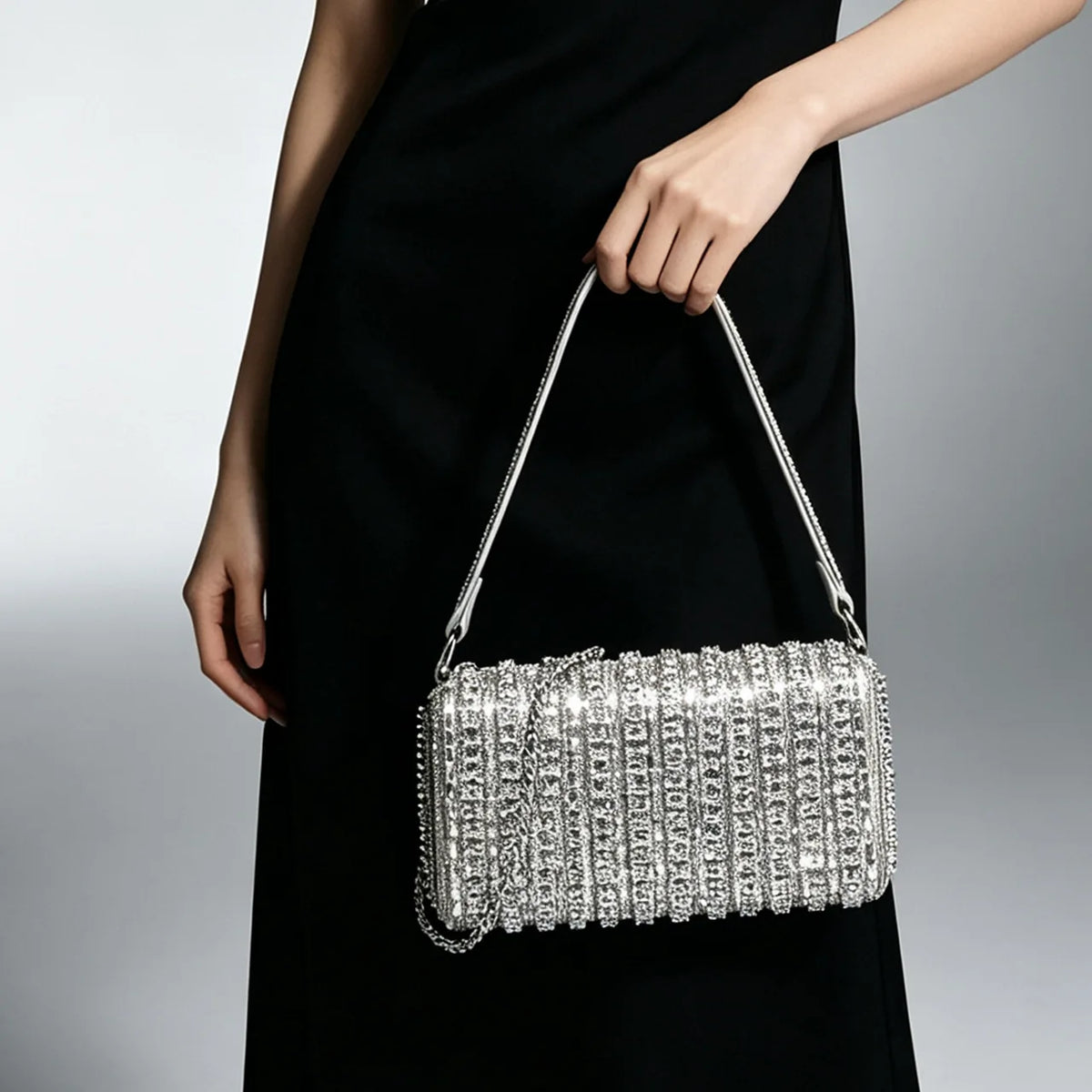 Beaded Rectangular Evening Bag