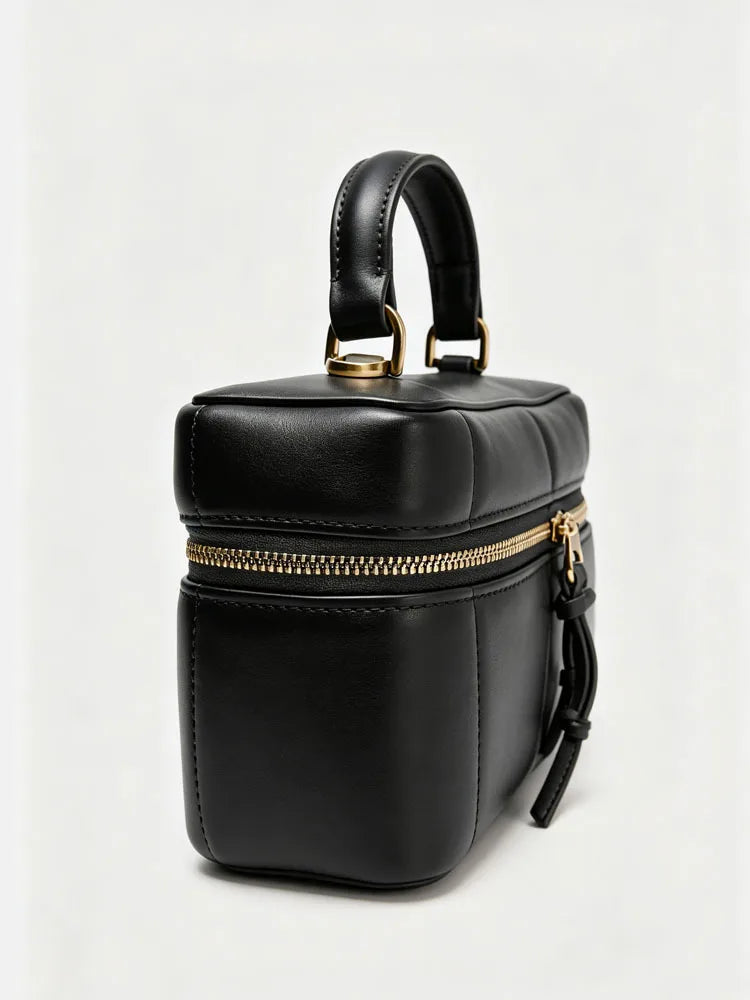Chain-Trim Vanity Bag