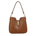 Notched Shoulder Bag