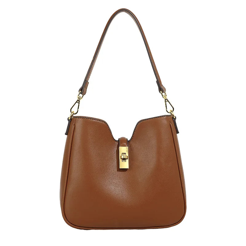 Notched Shoulder Bag