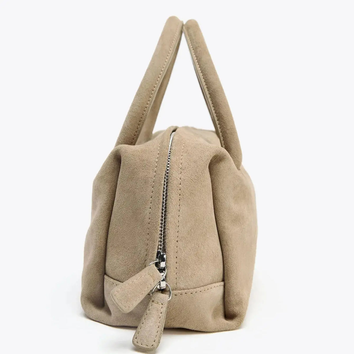 Rounded Boston Handbag