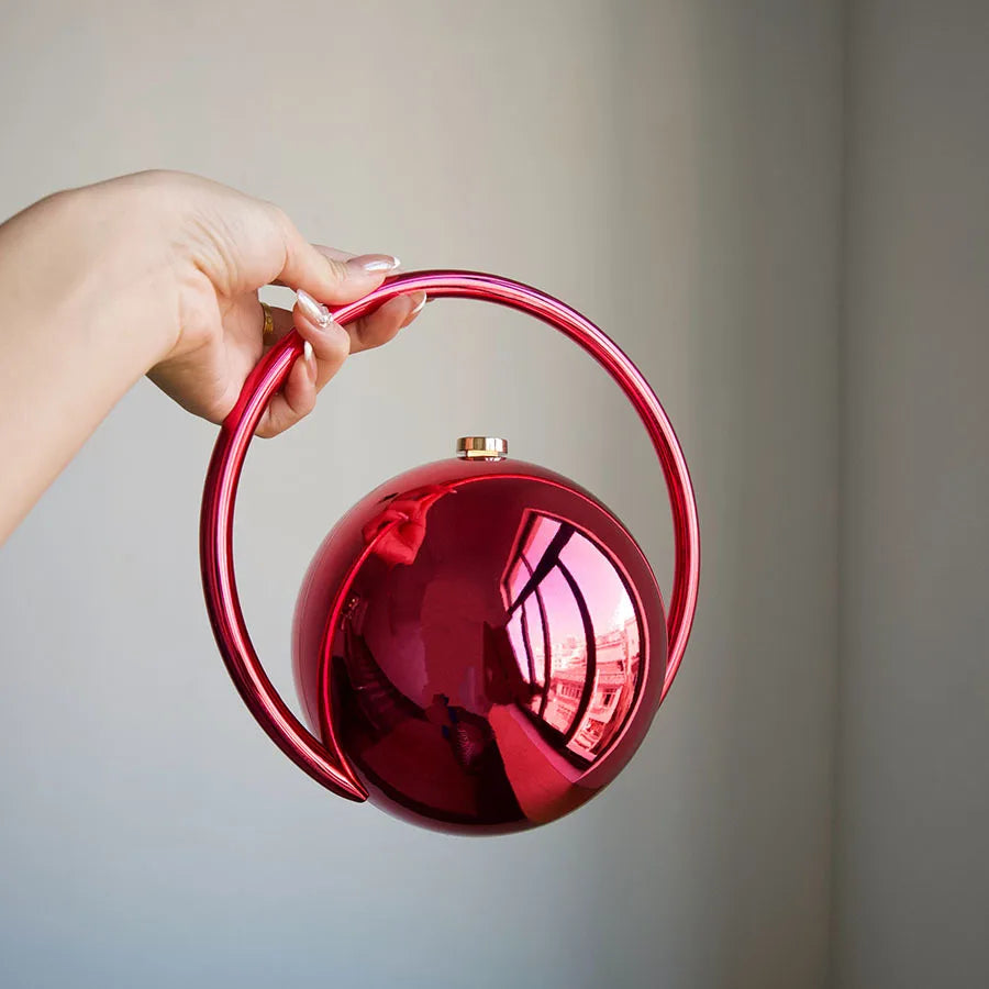 Round Evening Handbag