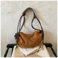 Color-Block Hobo Shoulder Bag