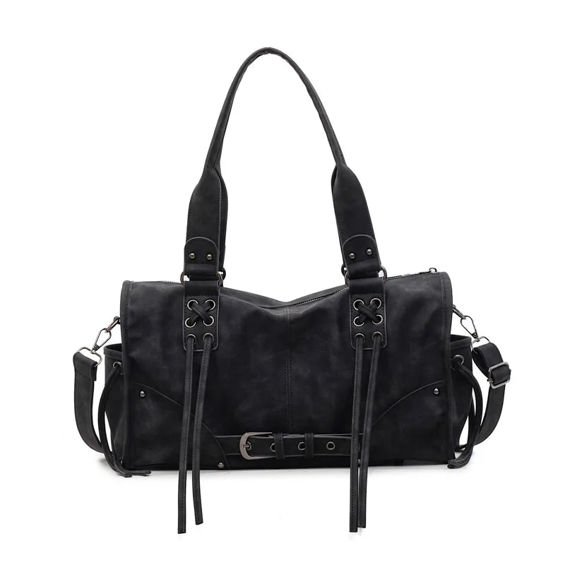 Belted Shoulder Bag
