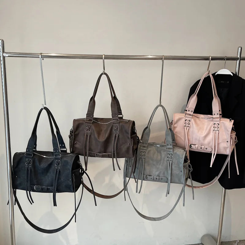 Belted Shoulder Bag